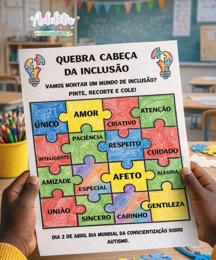 Atividade Dia da Conscientização do Autismo — imagem 3