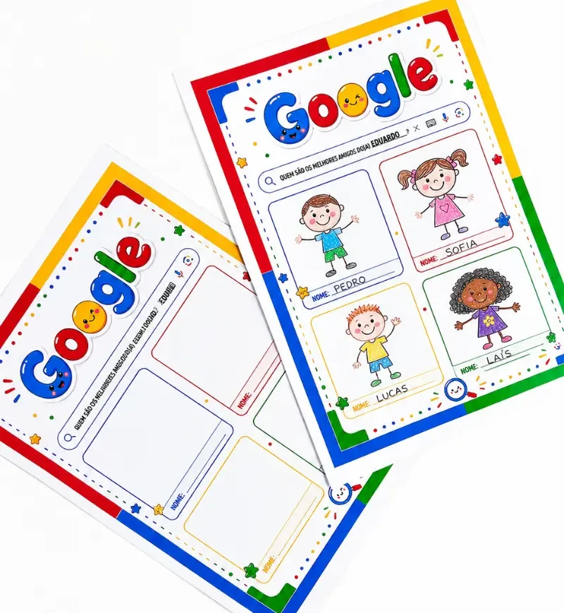 Atividade Dia do Amigo - Google — imagem 2