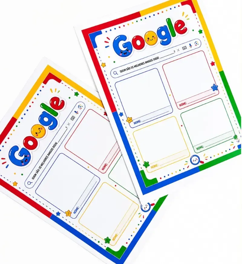 Atividade Dia do Amigo - Google — imagem 3