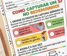 Atividade Dia do Saci - Ensino Fundamental - PDF — imagem 5