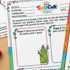 Atividade Dia do Saci - Ensino Fundamental - PDF — imagem 6