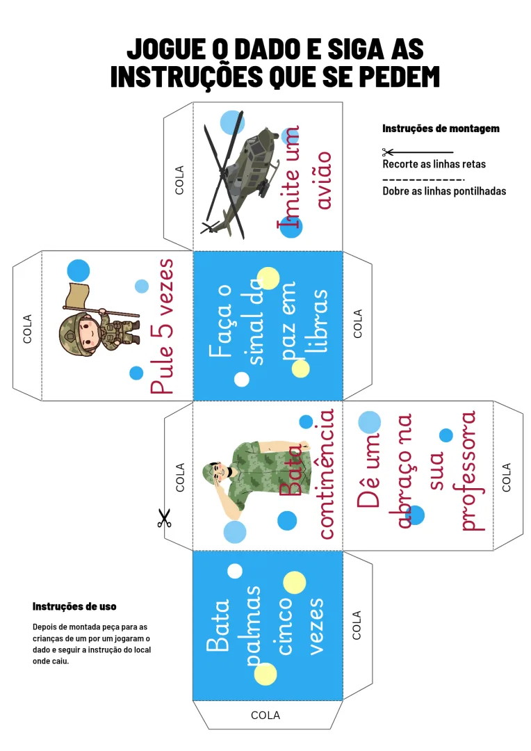 Kit de Atividade Dia do Soldado - Educação Infantil - PDF — imagem 3