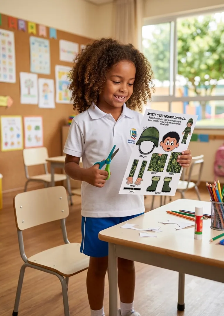 Kit de Atividade Dia do Soldado - Educação Infantil - PDF — imagem 4
