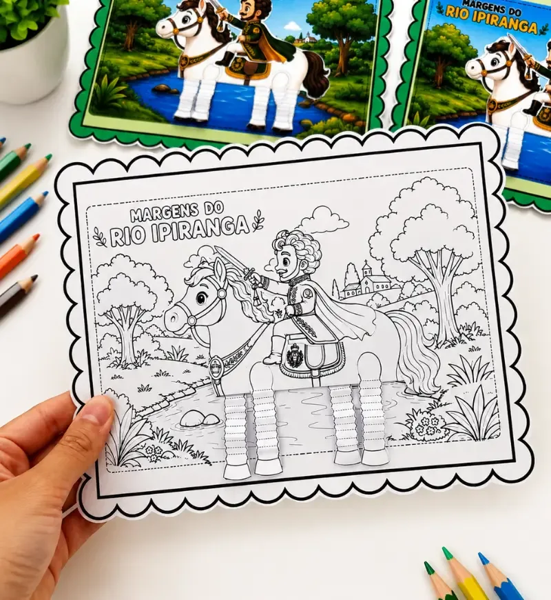 Atividade Dom Pedro e Seu Cavalo | 7 de Setembro - Independência — imagem 3