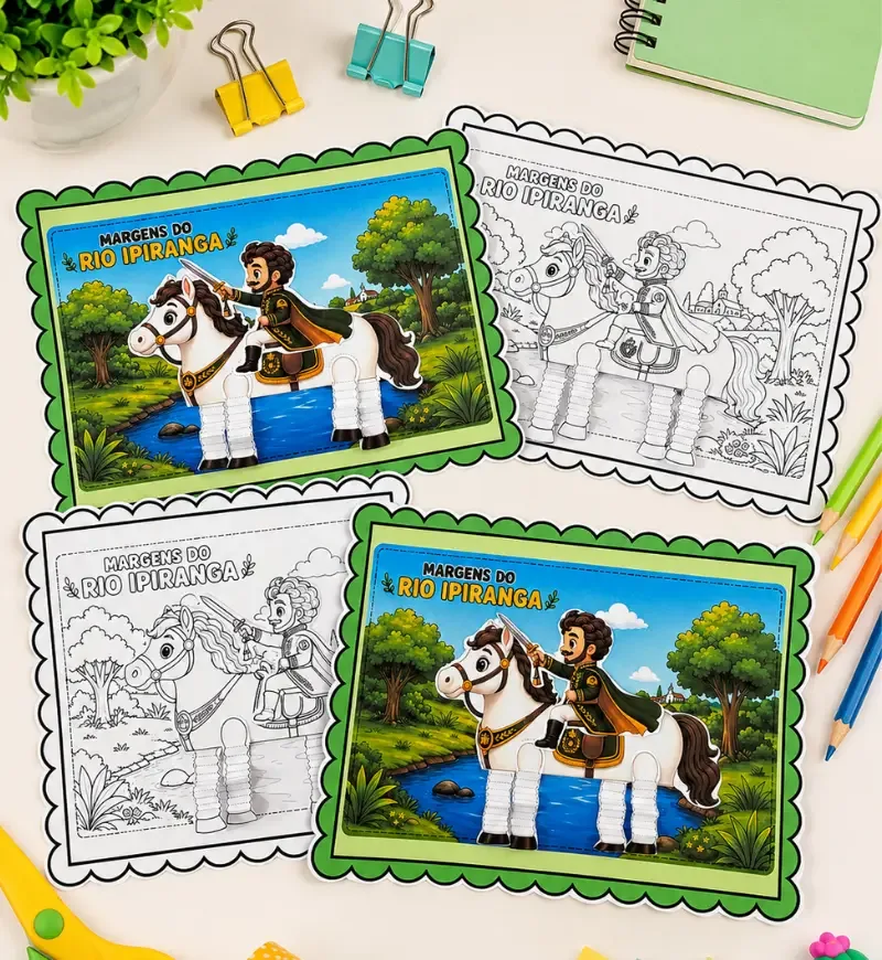 Atividade Dom Pedro e Seu Cavalo | 7 de Setembro - Independência — imagem 4