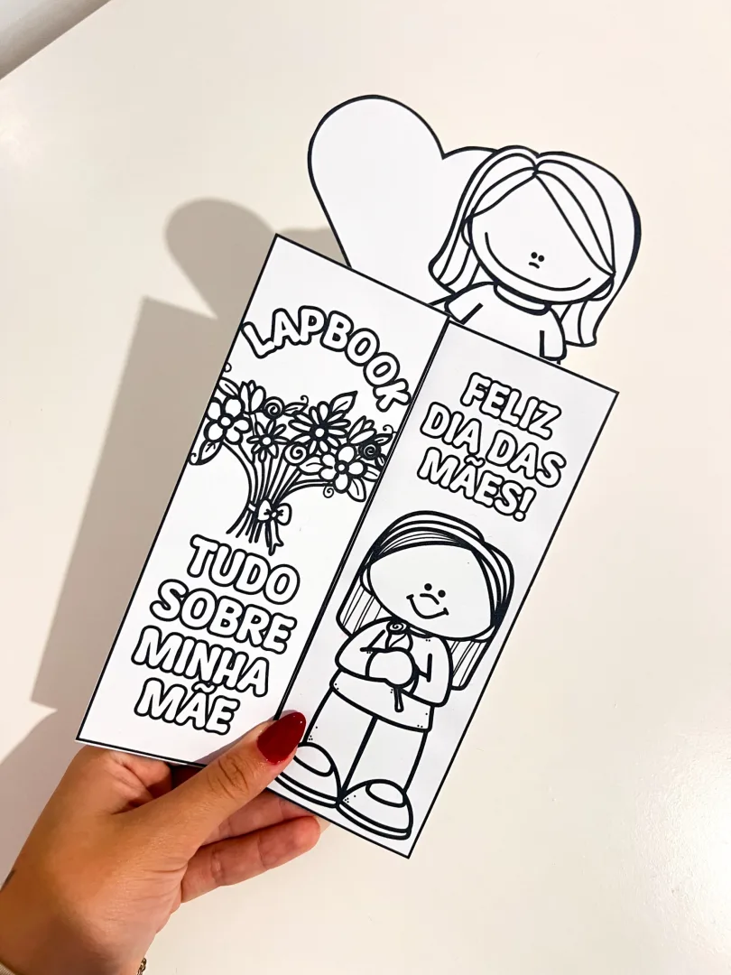 ATIVIDADE INTERATIVA DIA DAS MÃES - LAPBOOK — imagem 6