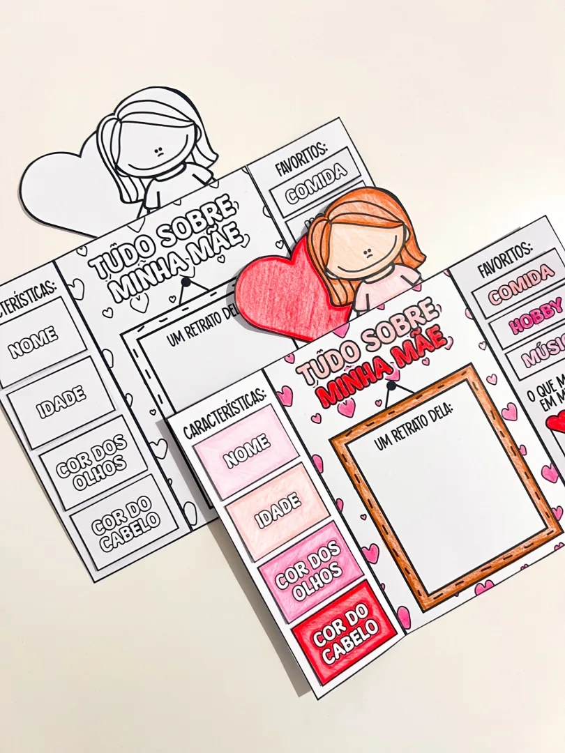 ATIVIDADE INTERATIVA DIA DAS MÃES - LAPBOOK — imagem 7