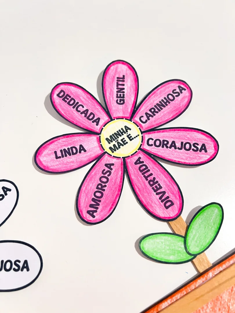 ATIVIDADE INTERATIVA DIA DAS MÃES - VASO DE FLOR — imagem 4