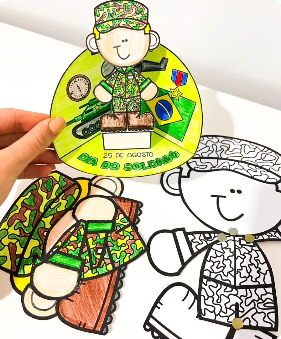 Atividade Interativa Dia do Soldado para Educação Infantil — imagem 2