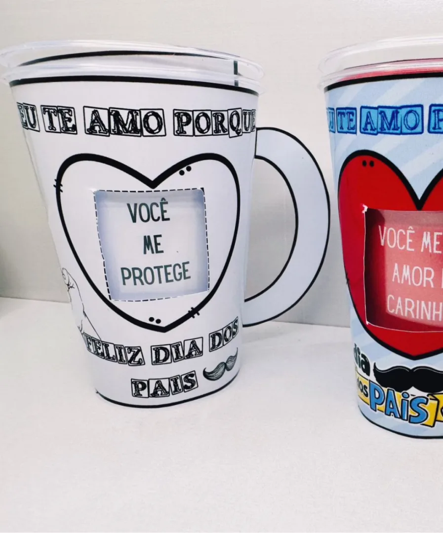 ATIVIDADE INTERATIVA DIA DOS PAIS - CANECA — imagem 2
