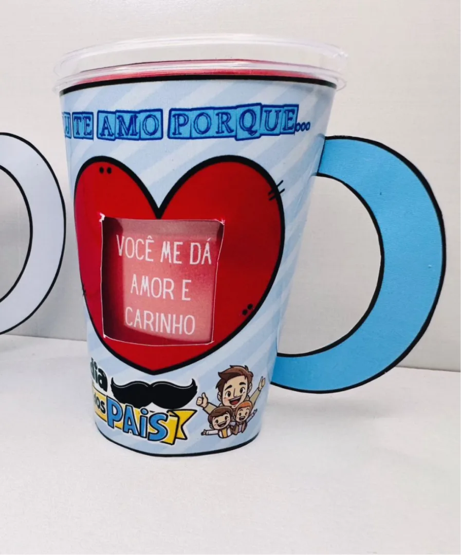 ATIVIDADE INTERATIVA DIA DOS PAIS - CANECA — imagem 3