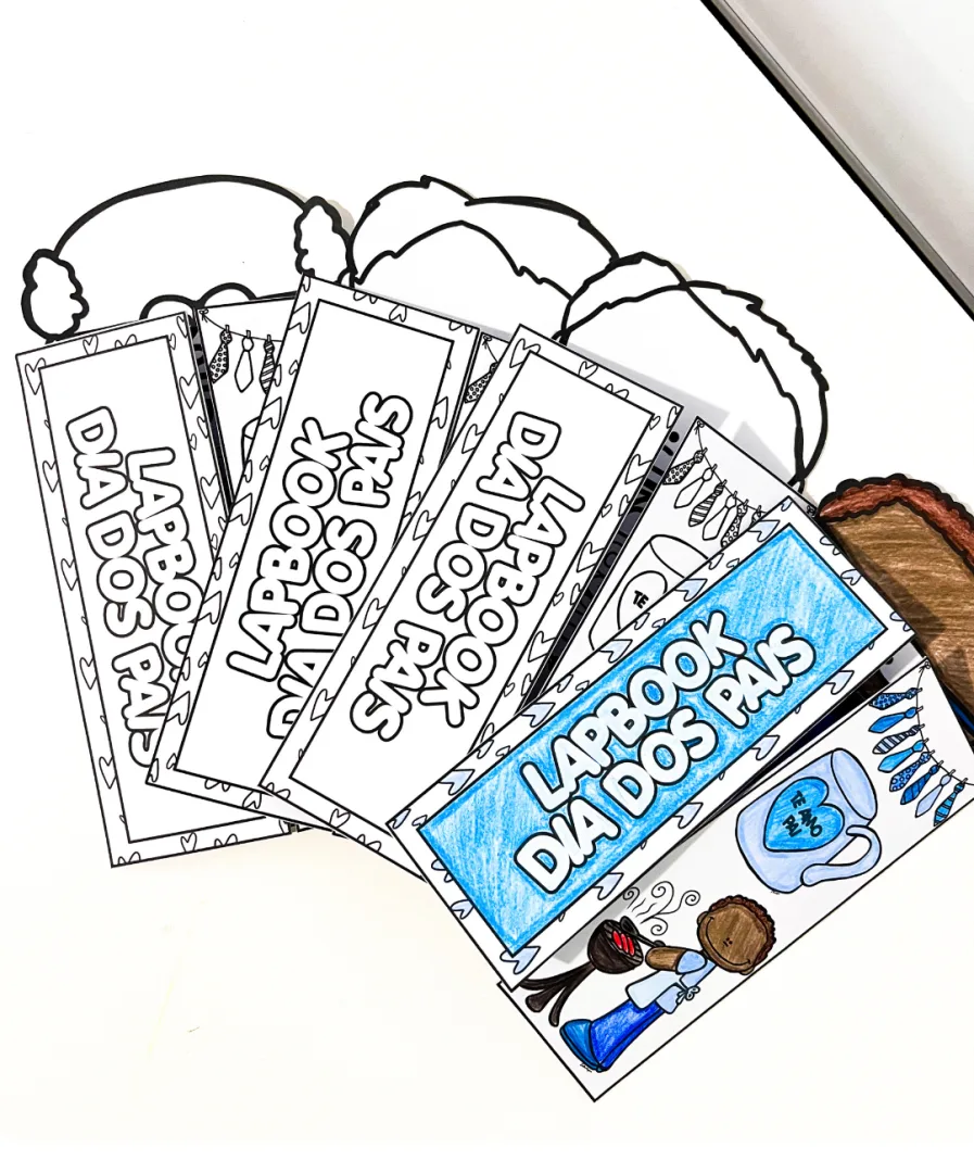 ATIVIDADE INTERATIVA DIA DOS PAIS - LAPBOOK — imagem 6