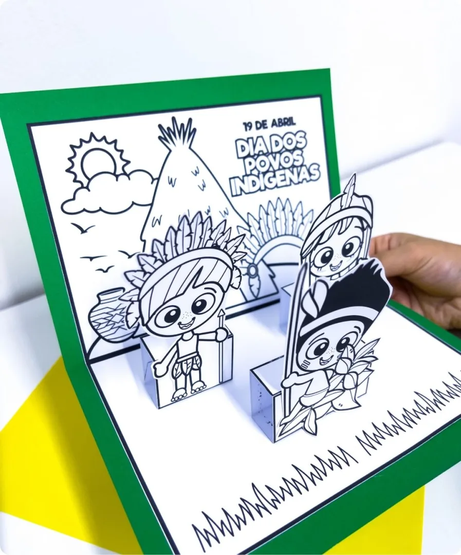 ATIVIDADE INTERATIVA DIA DOS POVOS INDÍGENAS - CENÁRIO 3D — imagem 2