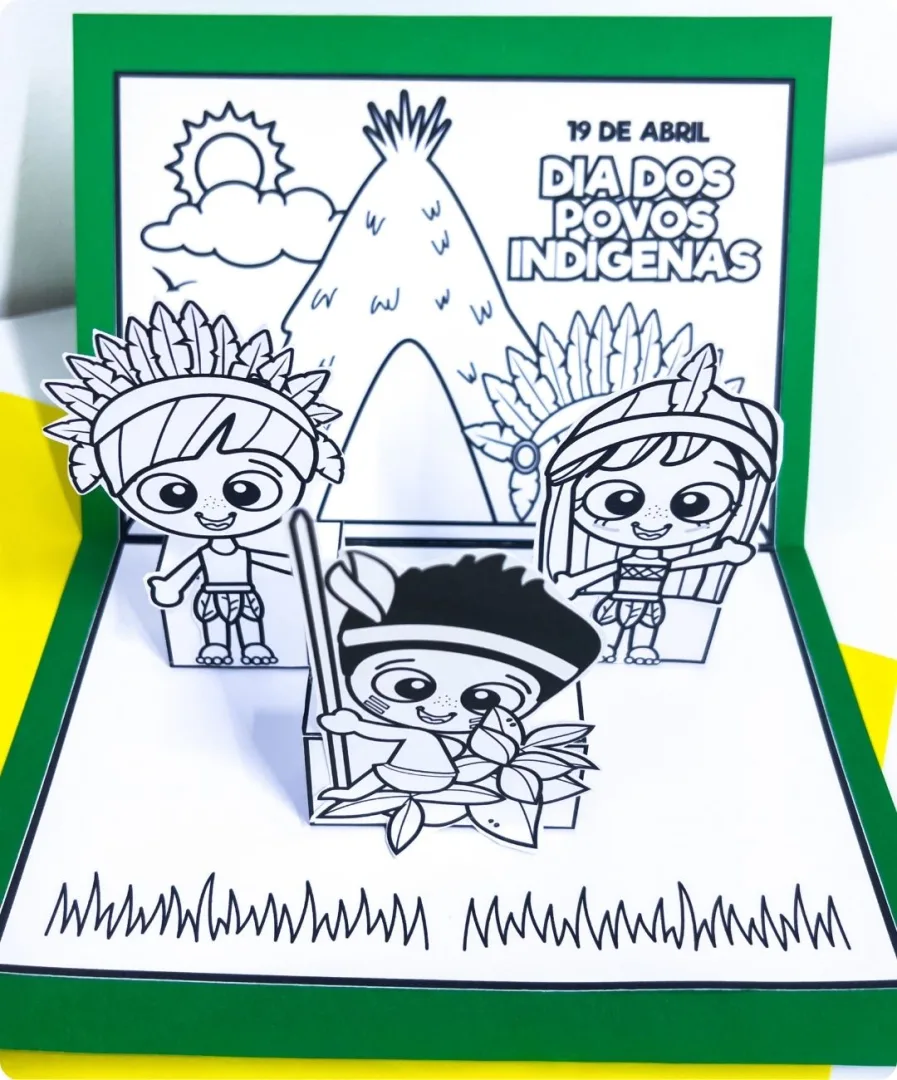ATIVIDADE INTERATIVA DIA DOS POVOS INDÍGENAS - CENÁRIO 3D — imagem 4