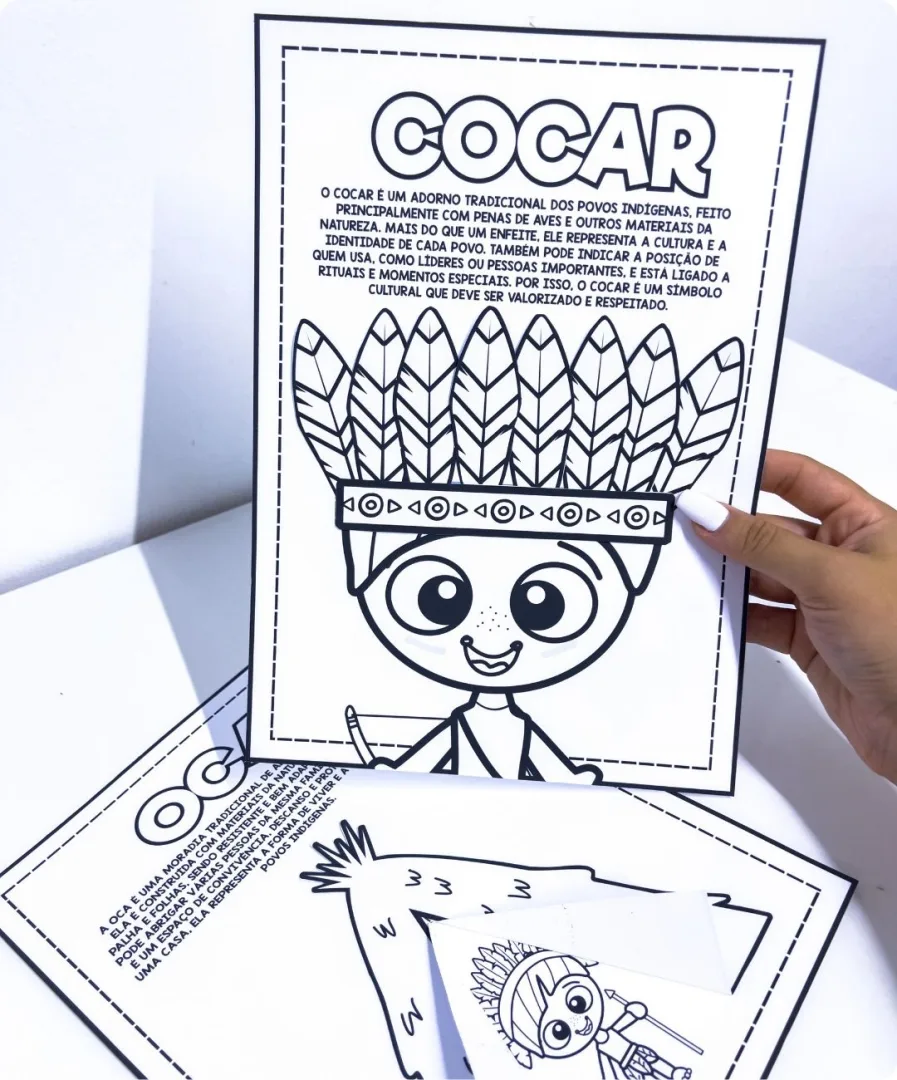 ATIVIDADE INTERATIVA DIA DOS POVOS INDIGENAS - OCA e COCAR — imagem 3