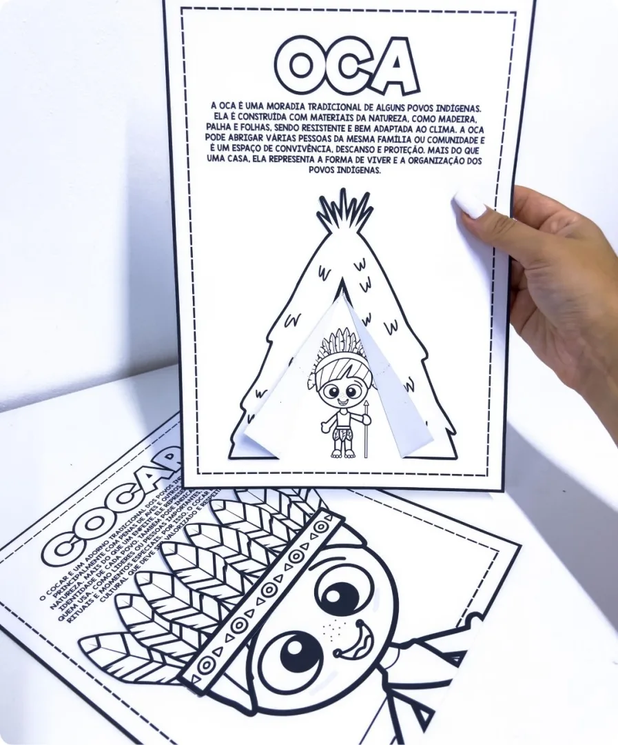 ATIVIDADE INTERATIVA DIA DOS POVOS INDIGENAS - OCA e COCAR — imagem 4