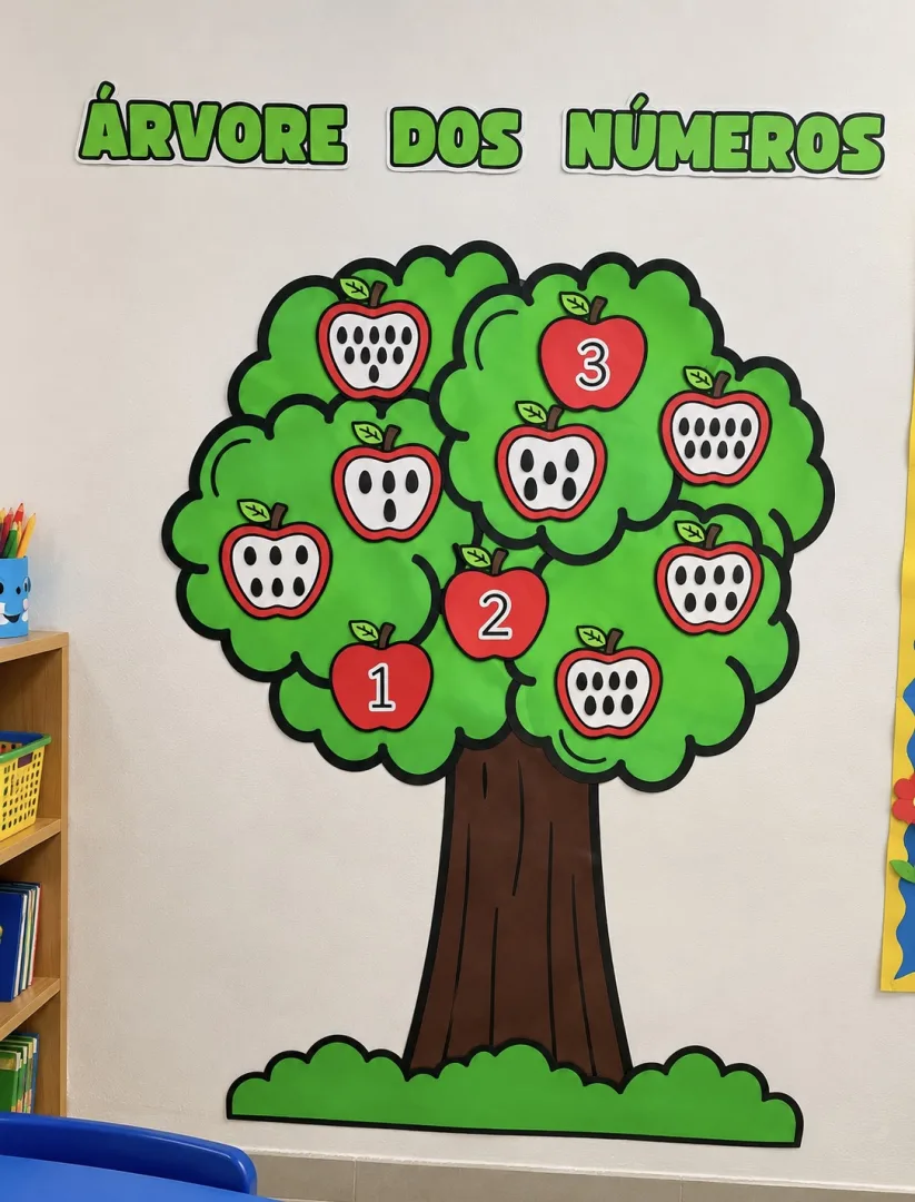 Árvore dos Números e Quantidades - Educação Infantil - PDF — imagem 2