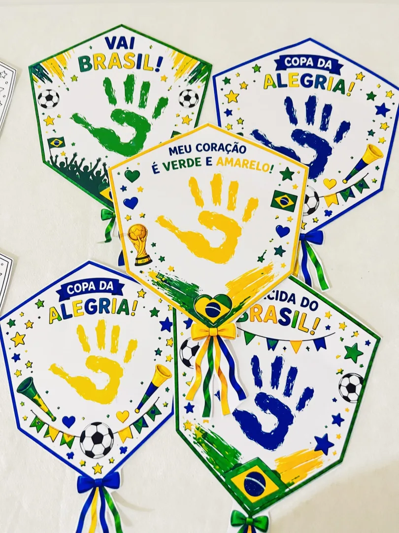 ATIVIDADE MANUAL / ATIVIDADE DE ARTE: PIPAS DA COPA — imagem 2