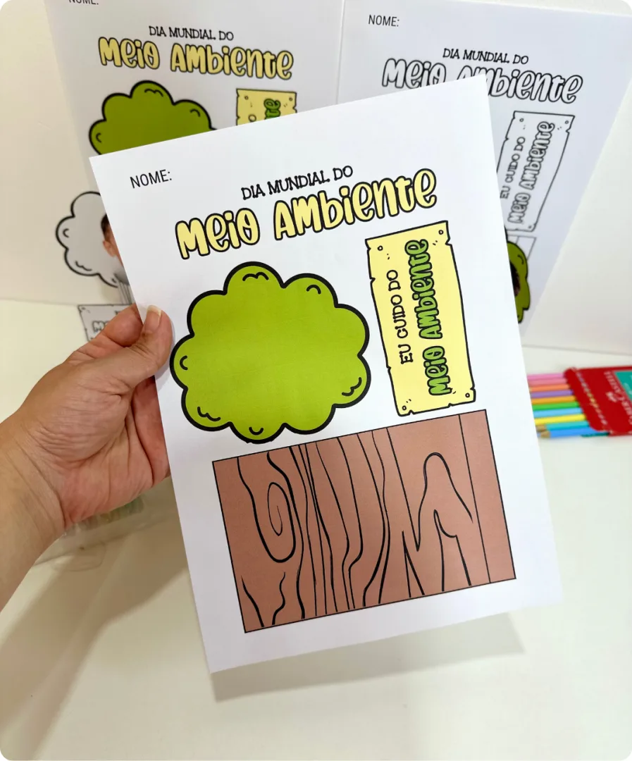 ATIVIDADE MEIO AMBIENTE - ÁRVORE 3D — imagem 6