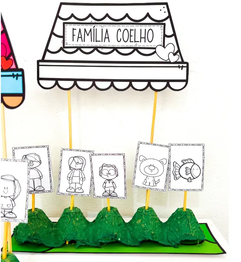 Atividade Minha Família - PDF para Educação Infantil e Anos Iniciais — imagem 5