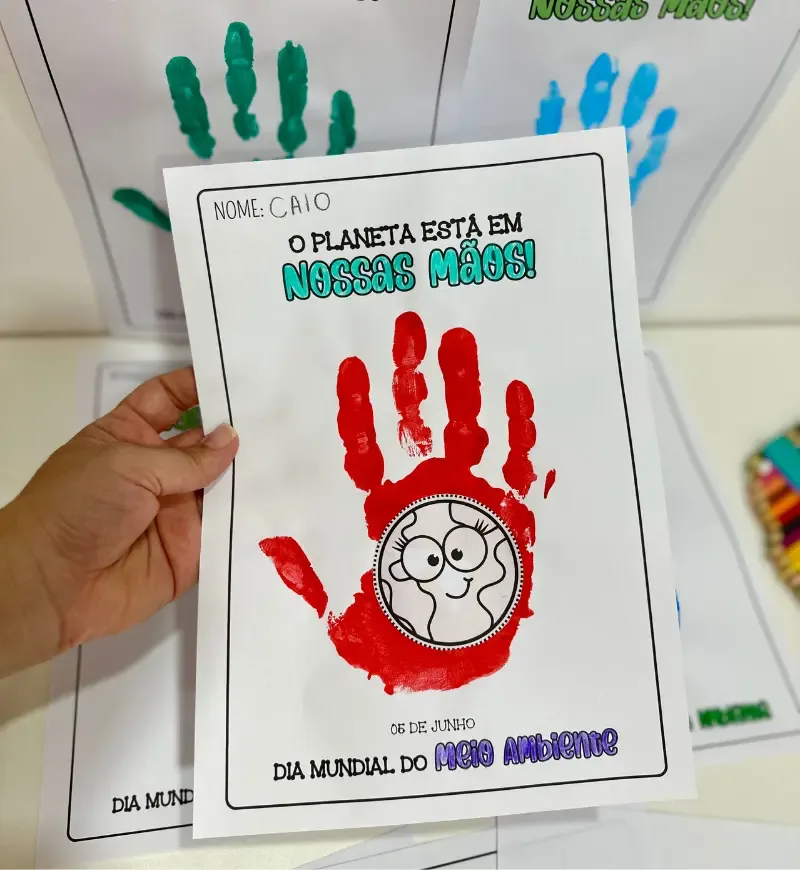 Atividade O Planeta está em Nossas Mãos — imagem 2