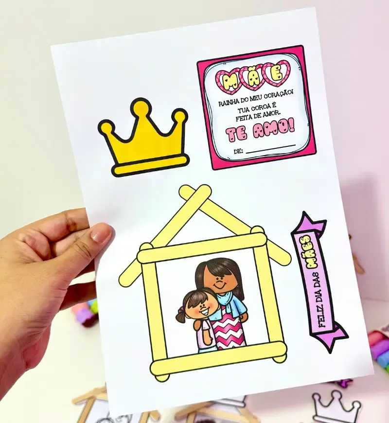 Atividade Palitos - Dia das Mães — imagem 7