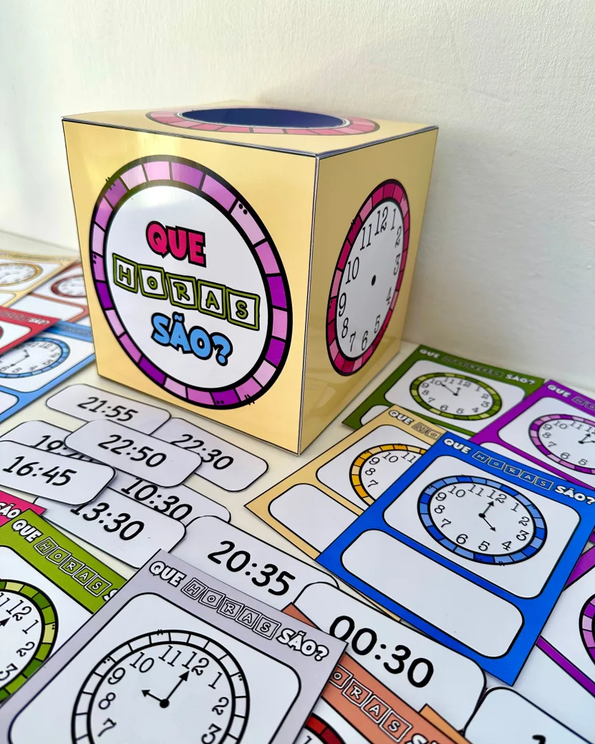 Que Horas São? PDF de Atividade para Educação Infantil — imagem 5