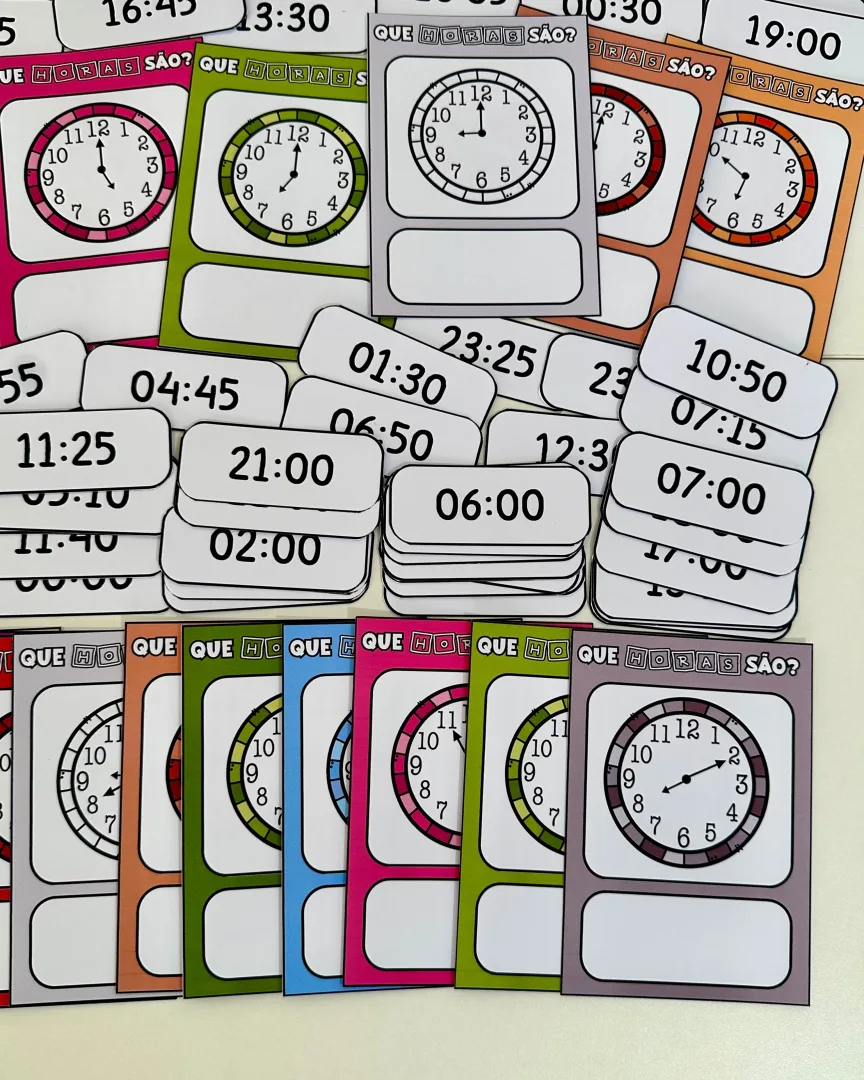 Que Horas São? PDF de Atividade para Educação Infantil — imagem 6