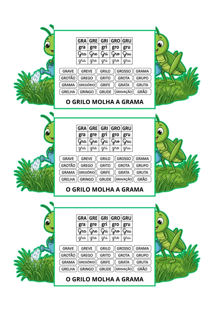 Atividade Sílaba Complexa - 1º Ano - Língua Portuguesa - PDF — imagem 4
