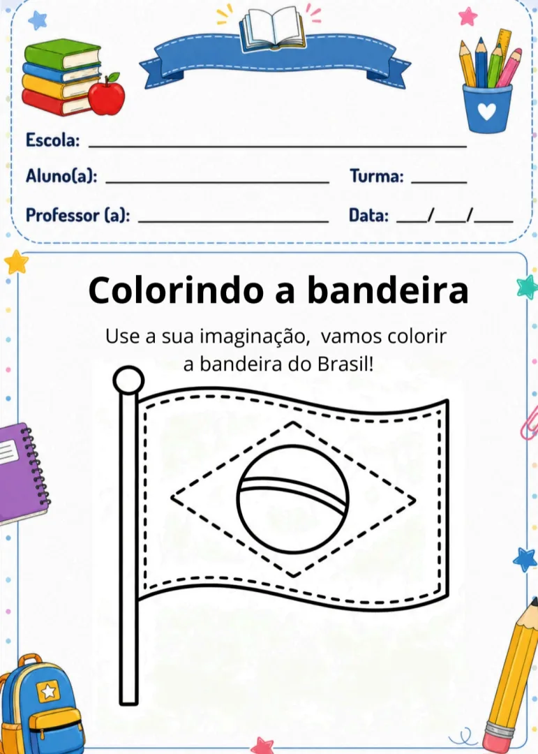 Atividade sobre o Dia 7 de Setembro - 4 Páginas - Ensino Fundamental - PDF — imagem 3