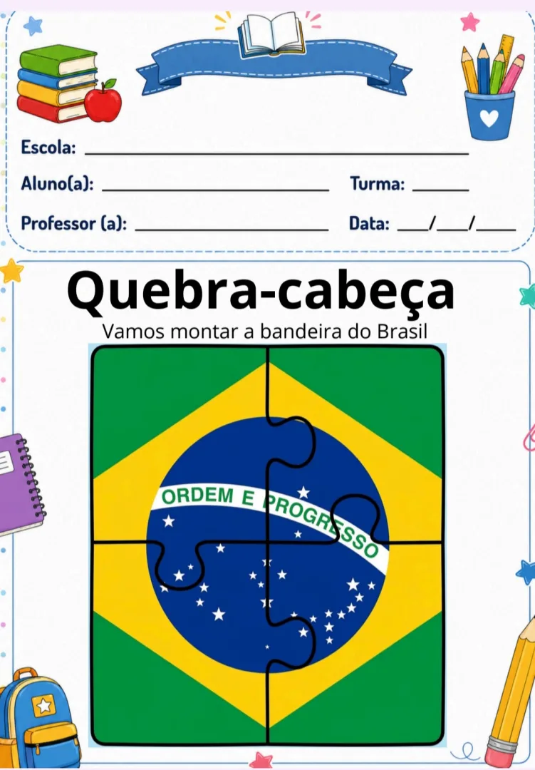 Atividade sobre o Dia 7 de Setembro - 4 Páginas - Ensino Fundamental - PDF — imagem 2