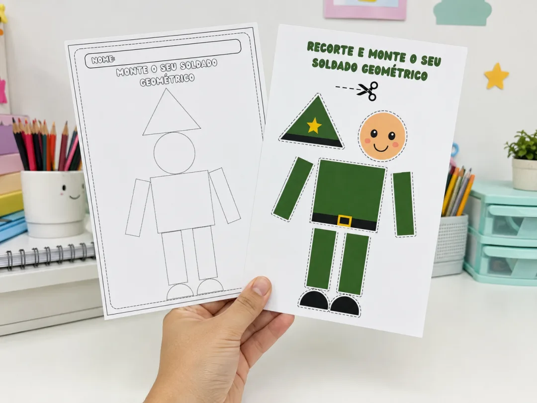 Atividade soldado geométrico  — imagem 2