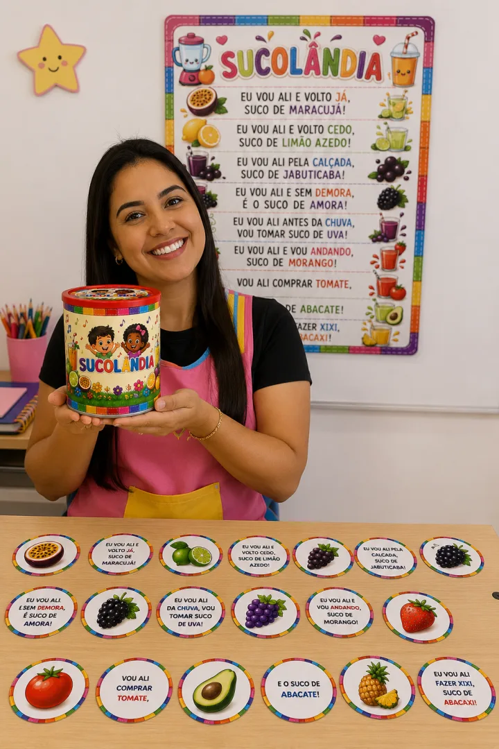 Atividade Sucolândia - Educação Infantil - PDF — imagem 2