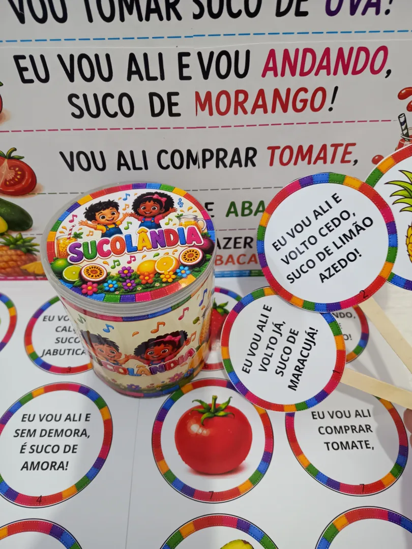 Atividade Sucolândia - Educação Infantil - PDF — imagem 5