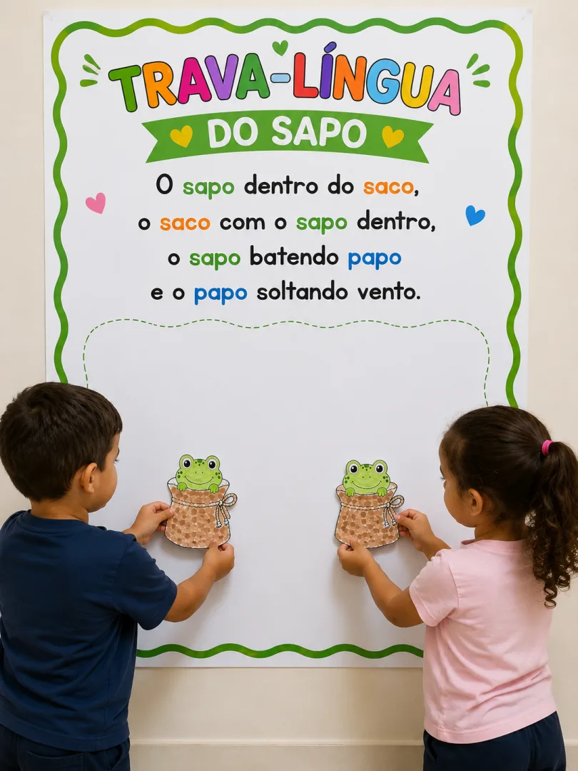 Atividade Trava Língua: O Sapo no saco — imagem 2
