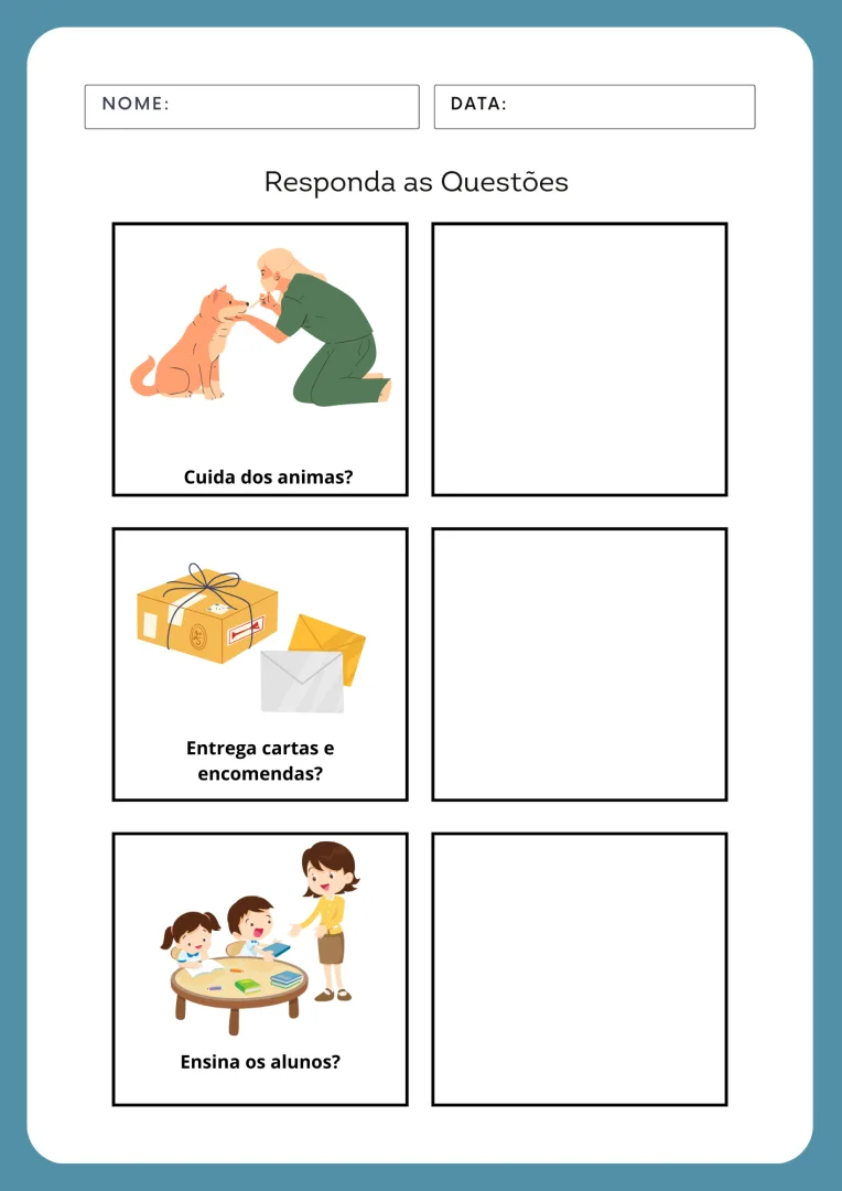 Atividades Adaptadas Para Crianças Autistas (Alfabetização) — imagem 5