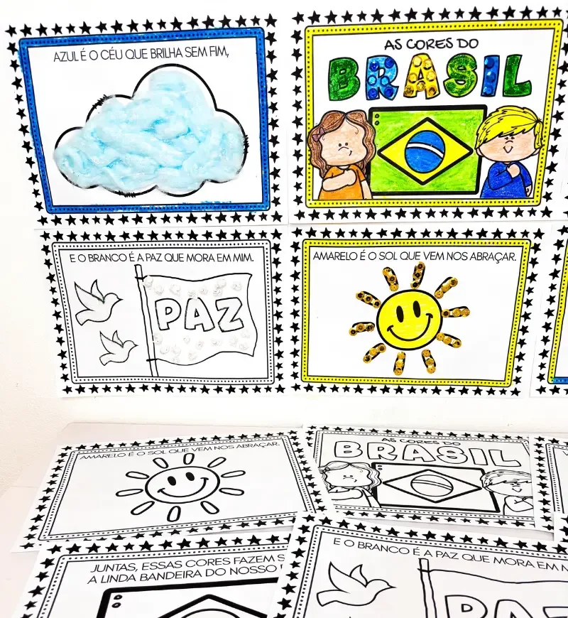 Atividades As Cores do Brasil - Dia da Bandeira — imagem 2