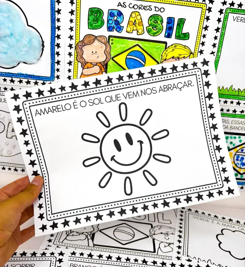 Atividades As Cores do Brasil - Dia da Bandeira — imagem 7