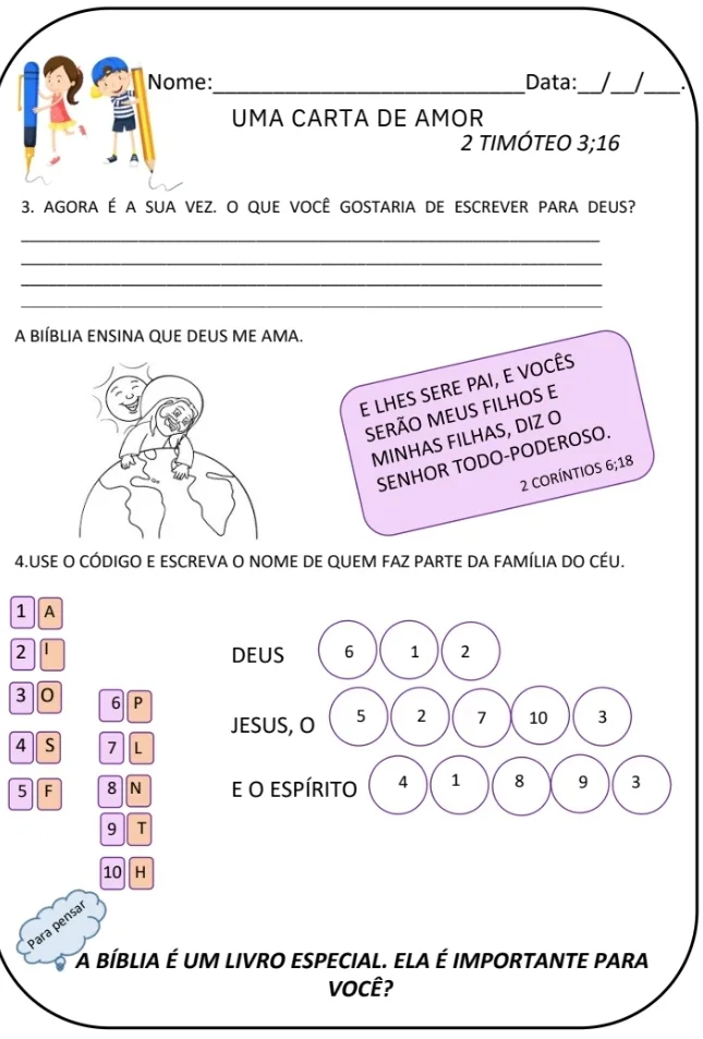 Atividades Bíblicas para Ensino Religioso - 40 PDFs para Professores — imagem 3