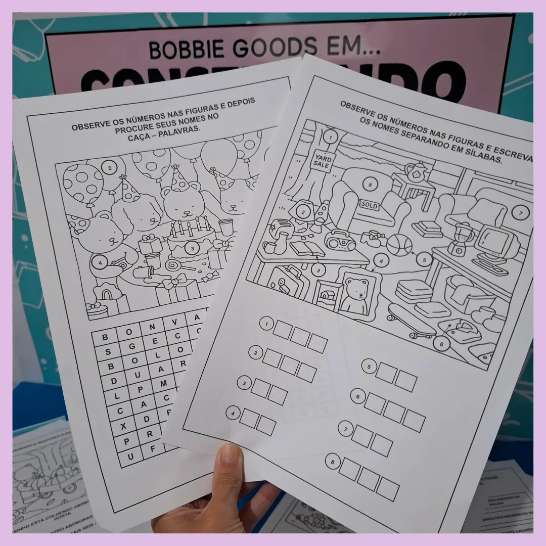 💙 ATIVIDADES BOBBIE GOODS EM.. CONSTRUINDO LEITORES 💛 — imagem 4