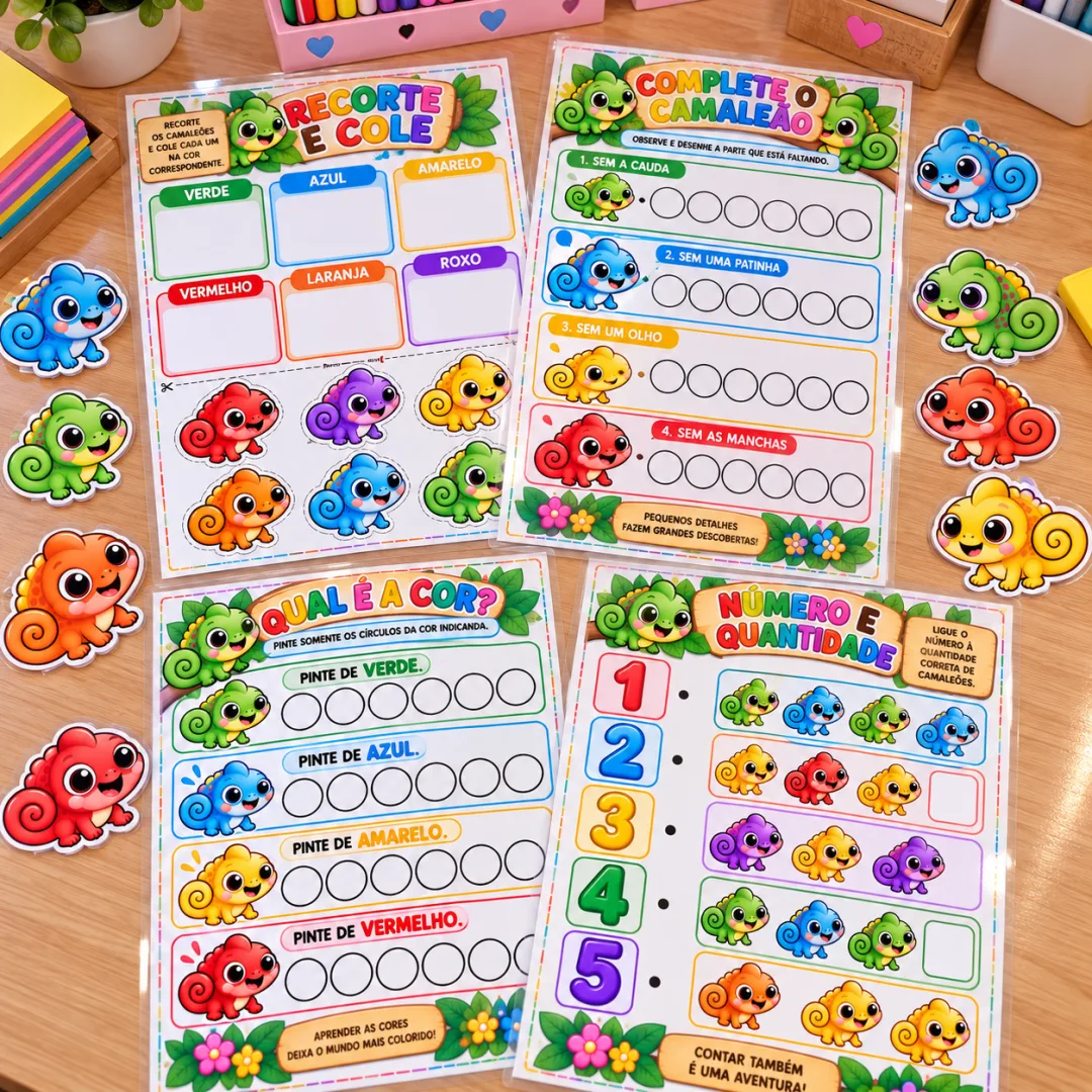 Atividades Bom Dia Todas as Cores - Educação Infantil - Arquivo Digital — imagem 3