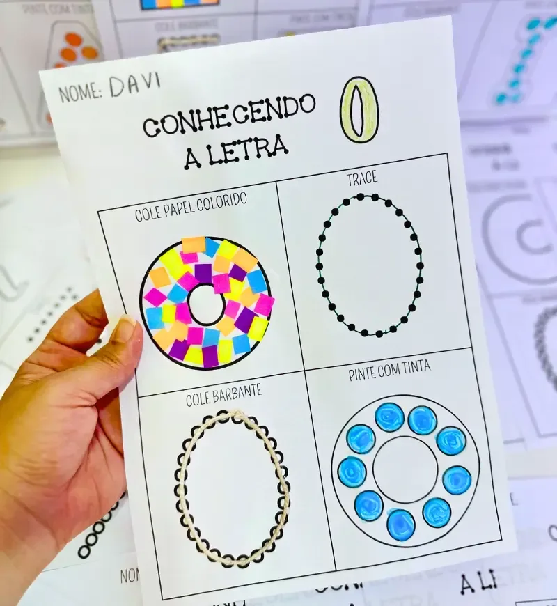 Atividades Conhecendo as Letras — imagem 4