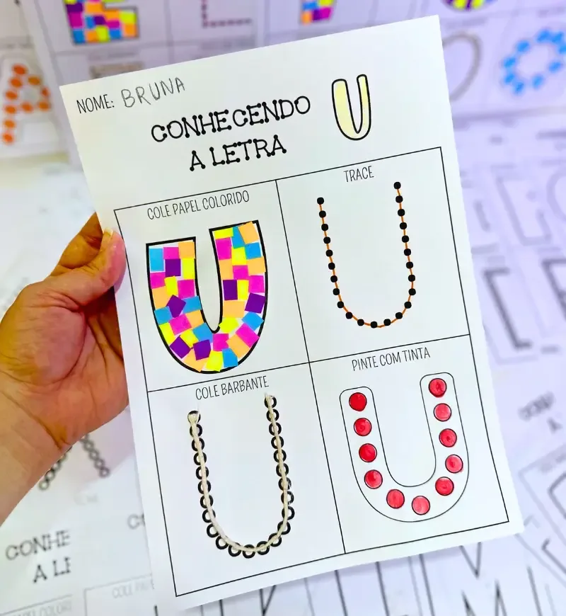 Atividades Conhecendo as Letras — imagem 5