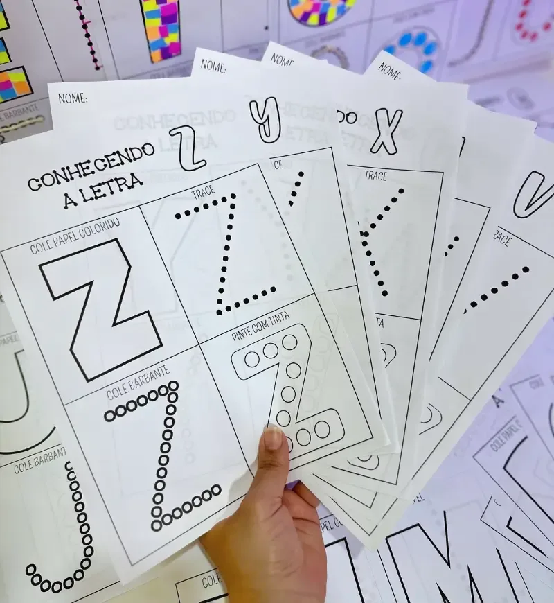 Atividades Conhecendo as Letras — imagem 7