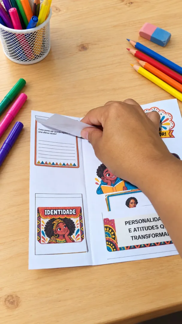 Atividades Consciência Negra Lapbook Pedagógico PDF - Educação infantil — imagem 3