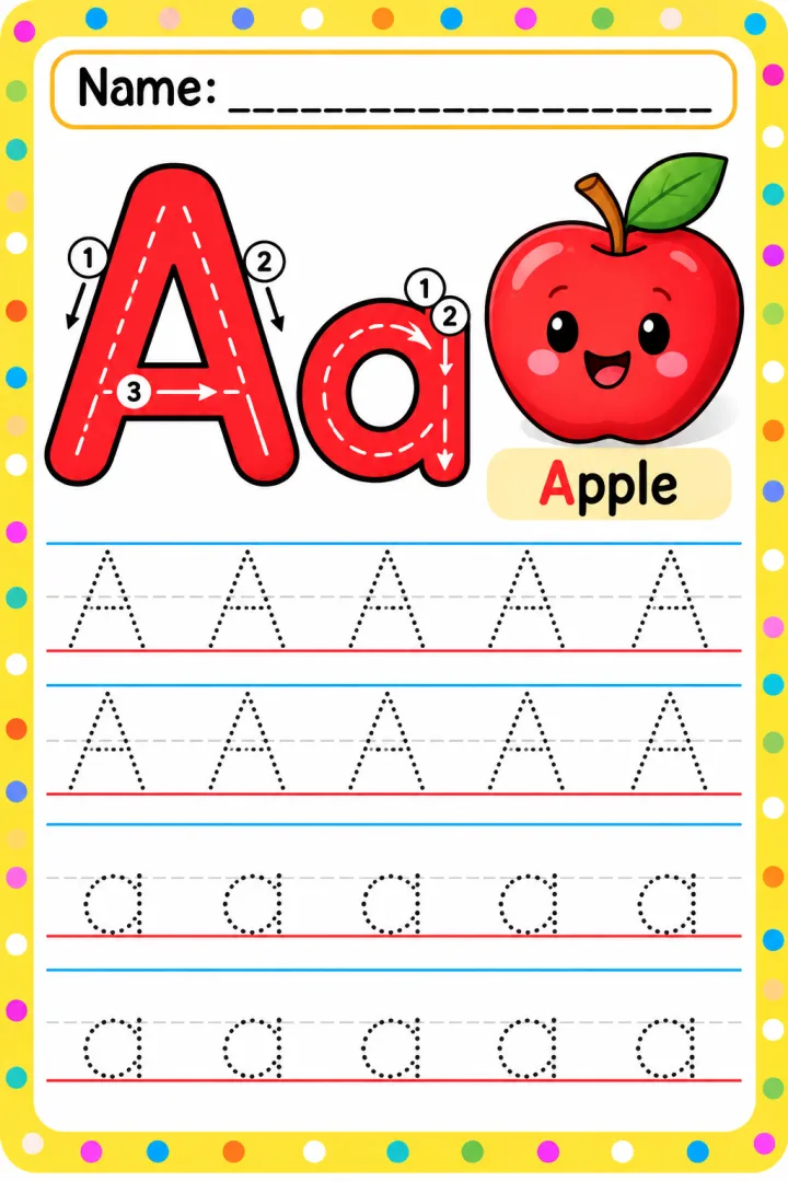 Atividades de Alfabetização em Inglês + Números de 1 a 10 em PDF — imagem 6