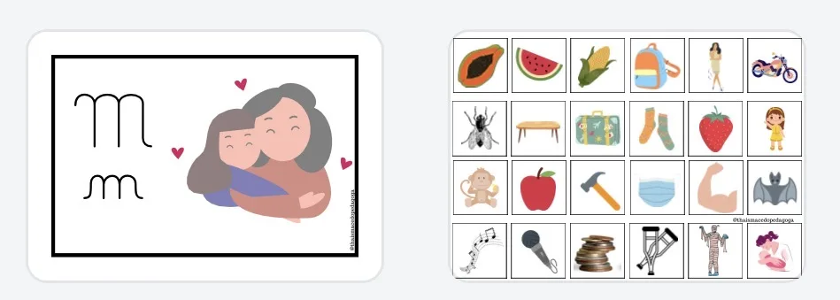 Atividades de Aliteração - Alfabeto com Imagens - Educação Infantil - PDF — imagem 5