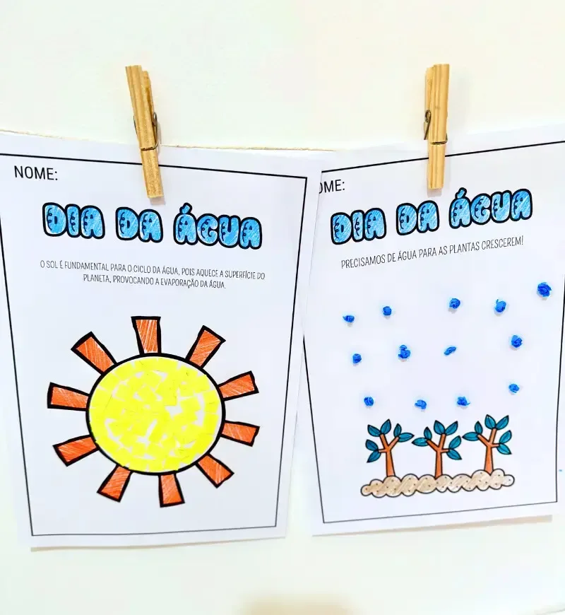 Atividades de Artes - Dia da Água — imagem 6