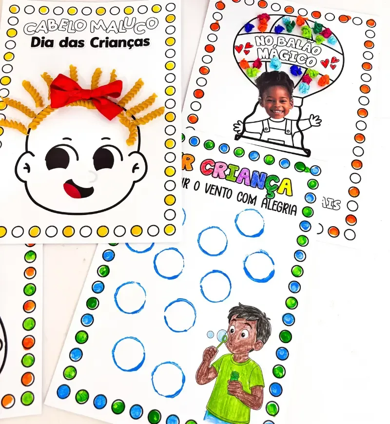 Atividades de Artes Dia das Crianças — imagem 3