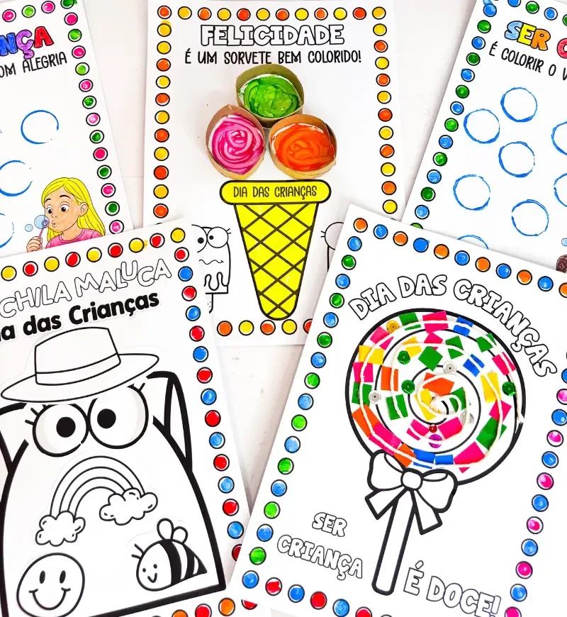 Atividades de Artes Dia das Crianças — imagem 5